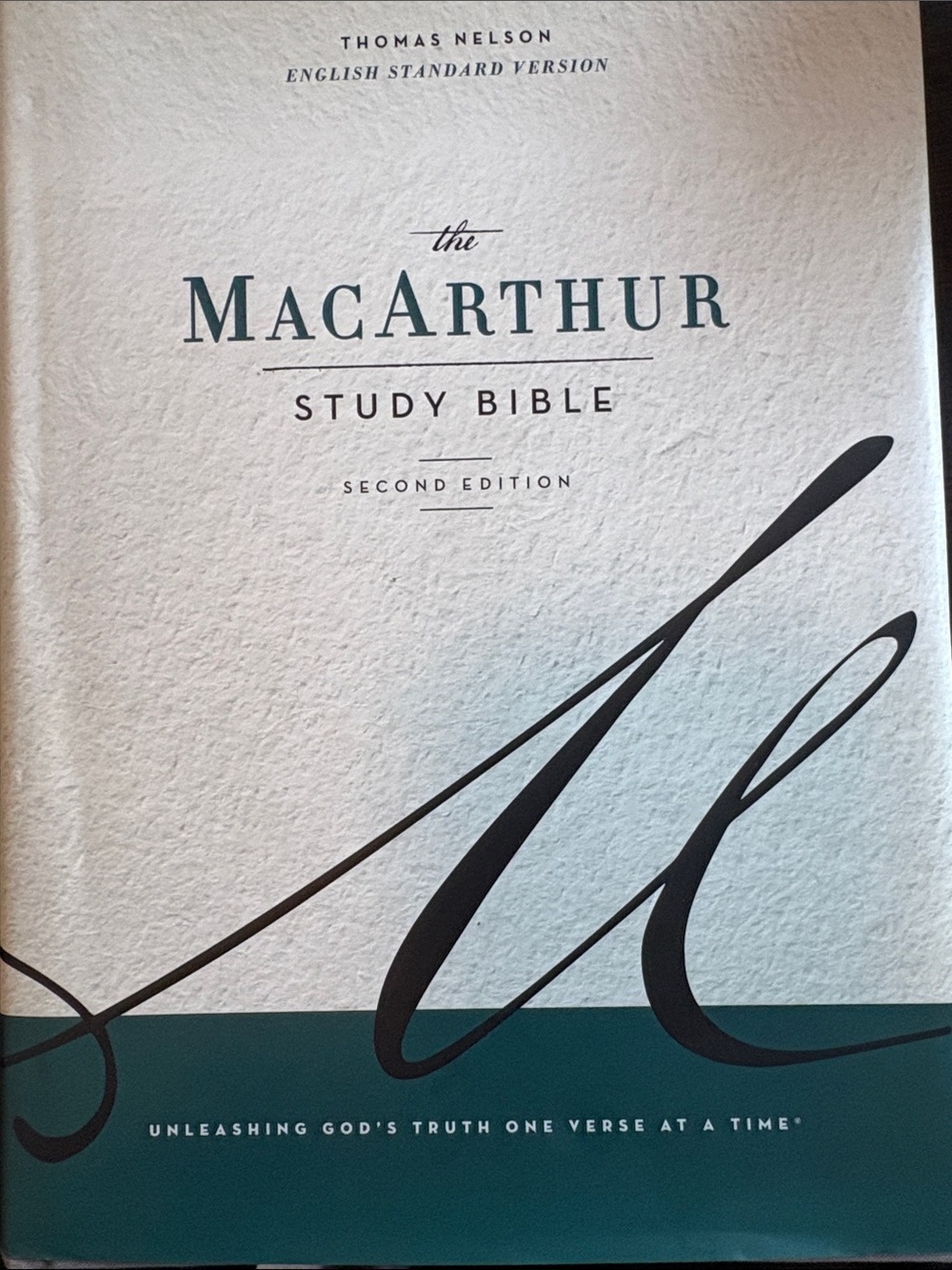 ESV MacArthur Study Bible 2nd Edition Thomas Nelson Hardcover Dust Jacket NEW